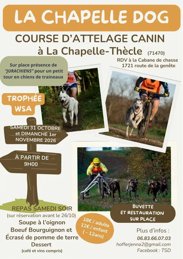 LA CHAPELLE DOG poster